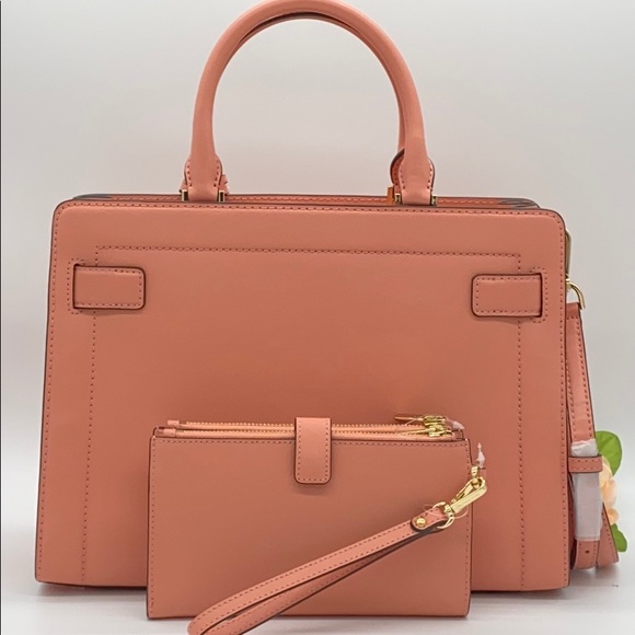 MICHAEL KORS RAYNE MD EW SATCHEL & WRISTLET SET - Picture 6 of 16